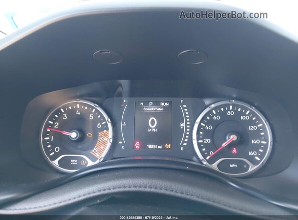 ZACNJDB18PPP56175 2023 JEEP RENEGADE White უკანა სავარძლების ხედი