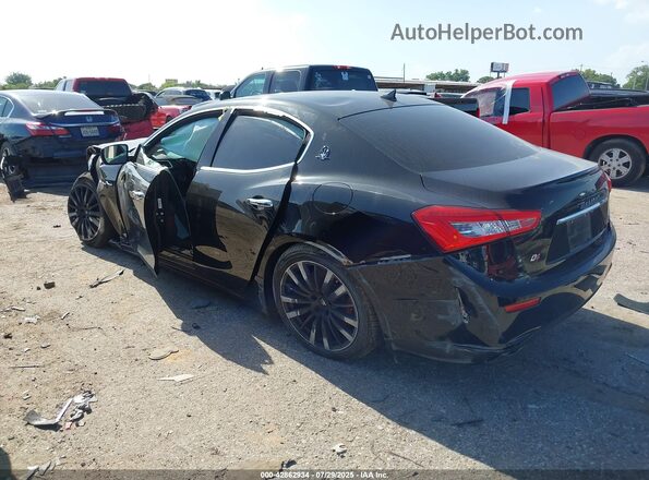 ZAM57RTA4G1183266 2016 MASERATI GHIBLI Black Rear left