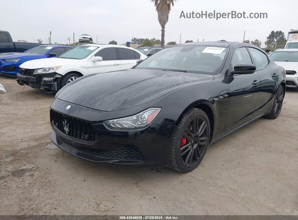 ZAM57XSS1H1249594 2017 MASERATI GHIBLI Black 