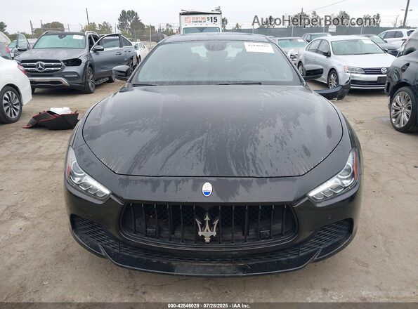 ZAM57XSS1H1249594 2017 MASERATI GHIBLI Black 