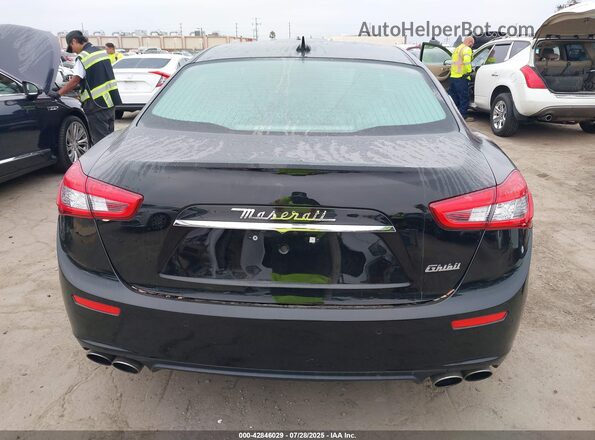 ZAM57XSS1H1249594 2017 MASERATI GHIBLI Black 