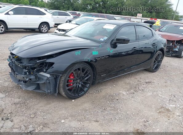 ZAM57XSS3L1354775 2020 MASERATI GHIBLI Black Front left