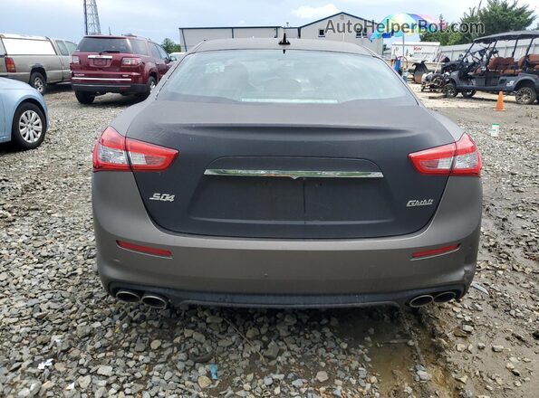 ZAM57YTA6K1324972 2019 MASERATI GHIBLI Gray უკანა ხედი