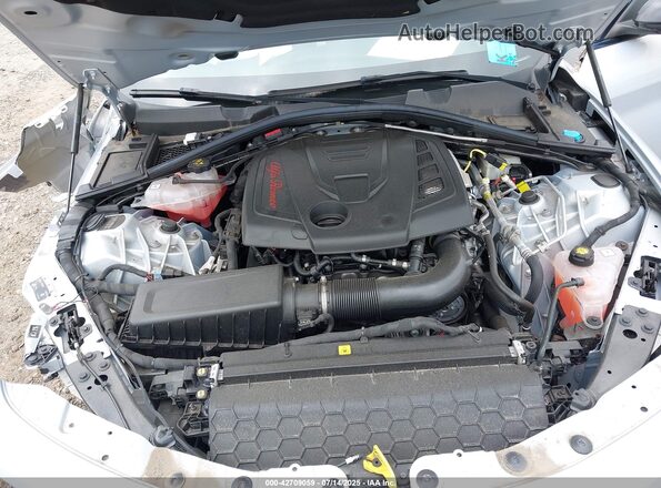 ZARFANBN3M7647010 2021 ALFA ROMEO GIULIA Серебряный Вид сзади