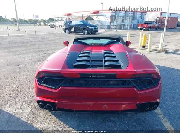 ZHWUR2ZFXHLA07469 2017 LAMBORGHINI HURACAN Красный 