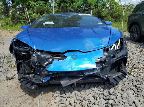ZHWUT4ZF6RLA28592 2024 LAMBORGHINI HURACAN Синий Вид спереди