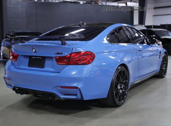WBS4Y9C58JAA92XXX 2018 BMW M4 Blue 
