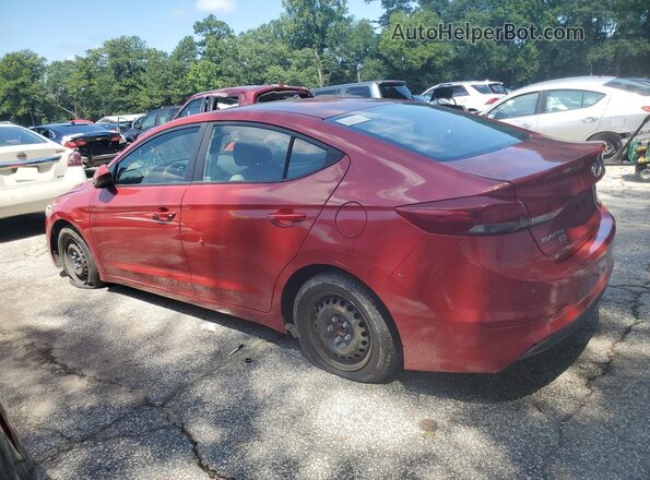 5NPD74LF5JH314462 2018 HYUNDAI ELANTRA Red 