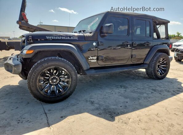 1C4HJXDG8JW164501 2018 JEEP WRANGLER Черный 