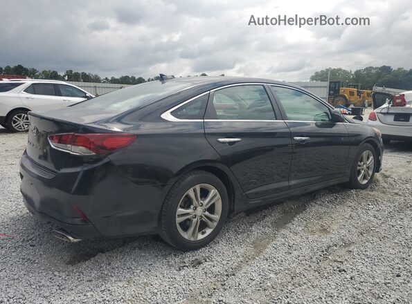 5NPE34AF9JH610989 2018 HYUNDAI SONATA Black 