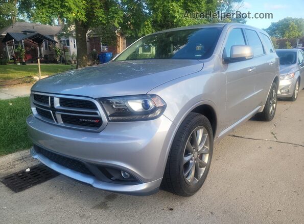 1C4RDJDG1JC401033 2018 DODGE DURANGO Серебряный 