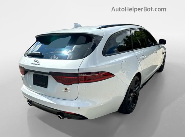 SAJBM2FVXJCY6XXX 2018 JAGUAR XF White 