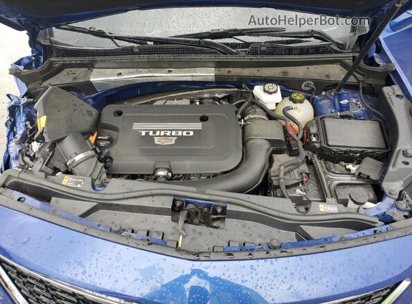 1GYAZAR45PF107584 2023 CADILLAC XT4 Blue 
