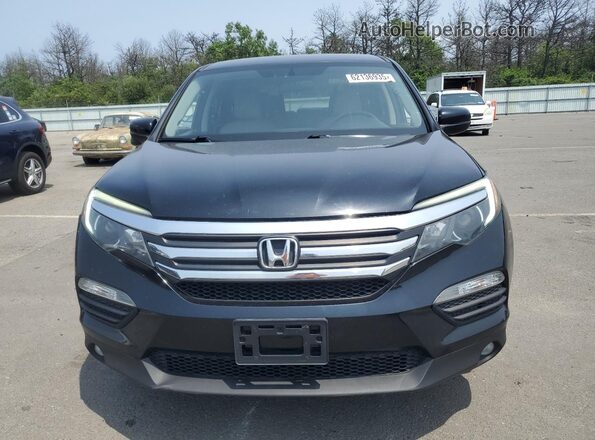 5FNYF6H34JB049403 2018 HONDA PILOT Black 
