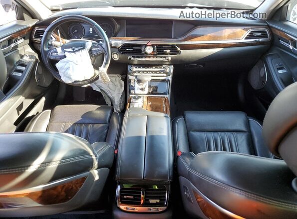 KMHG34JA8JU039137 2018 GENESIS G90 Two Tone 