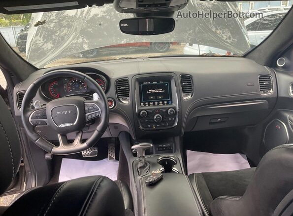 1C4SDJGJXJC231313 2018 DODGE DURANGO Gray 