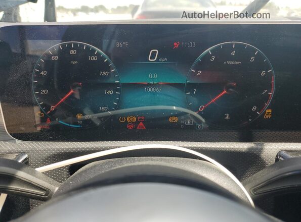 W1K3G4EB0LJ235397 2020 MERCEDES-BENZ A-CLASS Black Vista de los asientos traseros