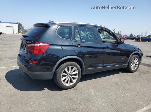 5UXWZ7C50H0V86015 2017 BMW X3 Black Delantero derecho