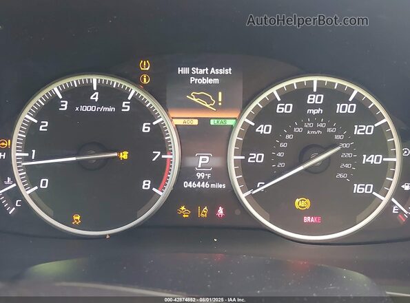 19UDE2F34LA008683 2020 ACURA ILX Gray Vista de los asientos traseros