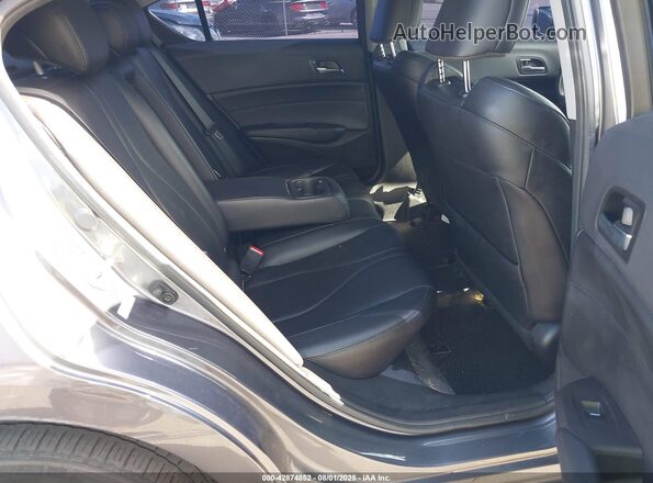 19UDE2F34LA008683 2020 ACURA ILX Gray Vista de la etiqueta del VIN