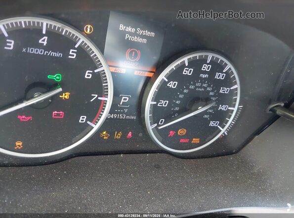 19UDE2F34MA010256 2021 ACURA ILX Black უკანა სავარძლების ხედი