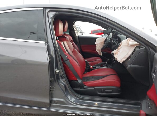 19UDE2F83KA001878 2019 ACURA ILX Gray წინა სალონის ხედი