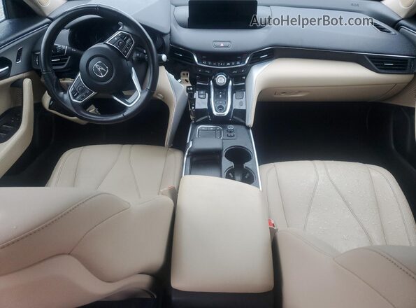 19UUB5F3XMA004178 2021 ACURA TLX Black Dashboard view