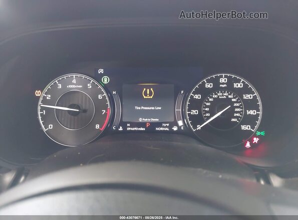 19UUB5F45MA001052 2021 ACURA TLX Black Vista de los asientos traseros