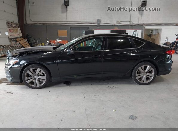 19UUB5F45MA001052 2021 ACURA TLX Black Vista interior de 360 grados