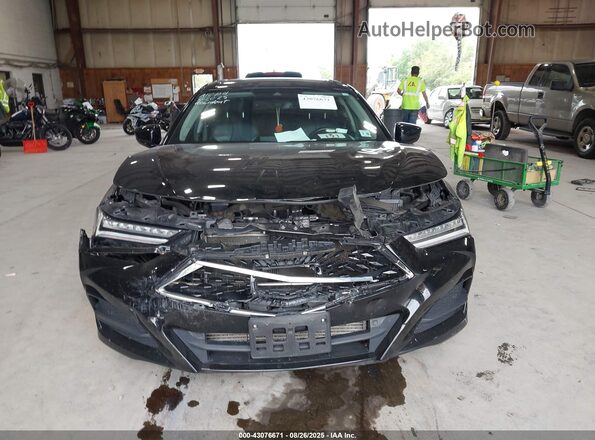 19UUB5F45MA001052 2021 ACURA TLX Black Vista del cuadro de instrumentos