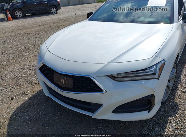 19UUB5F49MA010708 2021 ACURA TLX White Widok z przodu