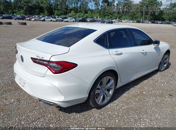 19UUB5F49MA010708 2021 ACURA TLX White Tył prawy