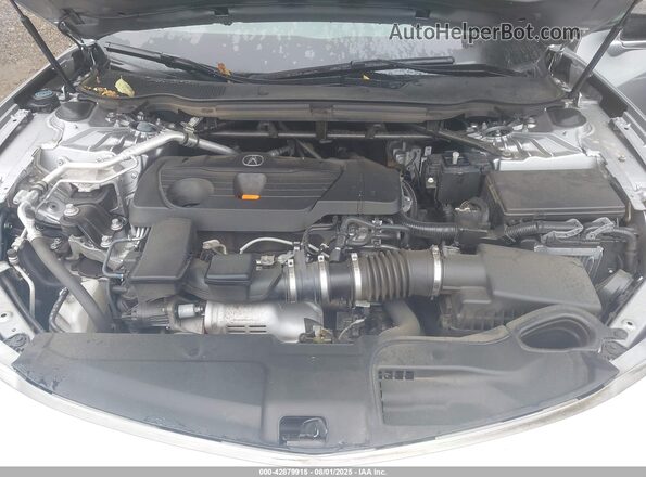 19UUB5F52MA016004 2021 ACURA TLX Silver Вид ззаду