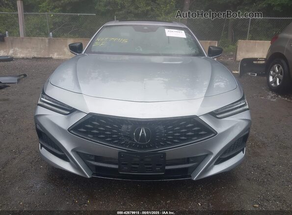 19UUB5F52MA016004 2021 ACURA TLX Silver Вид щитка приладів