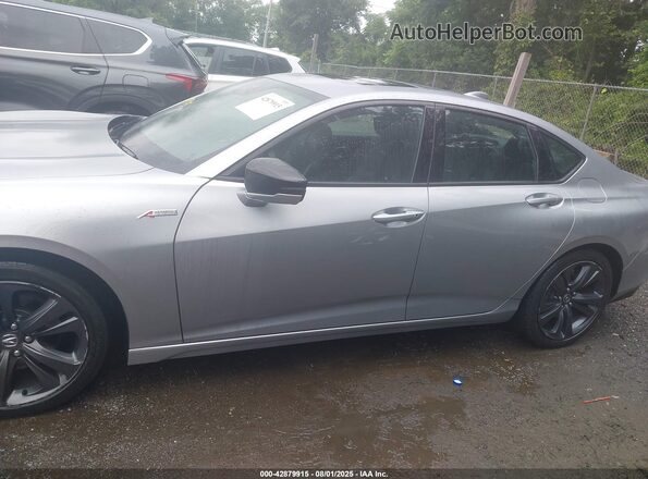 19UUB5F52MA016004 2021 ACURA TLX Silver Панорамний вид салону 360°