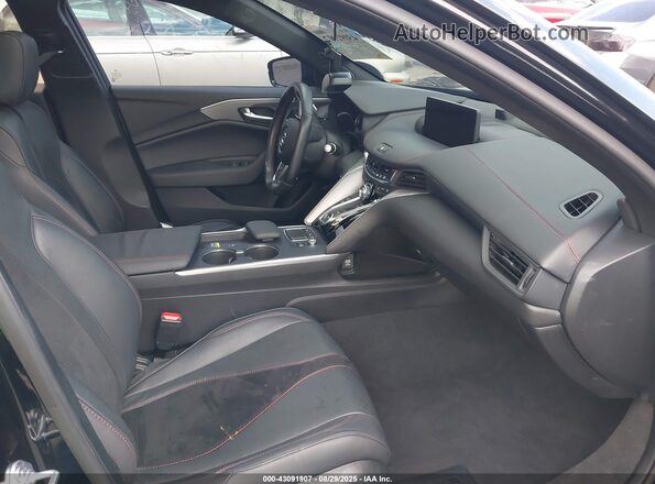 19UUB5F53MA016707 2021 ACURA TLX Black Սալոնի դիմացի տեսք