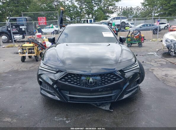 19UUB5F53MA016707 2021 ACURA TLX Black Սարքավորումների վահանակի տեսք