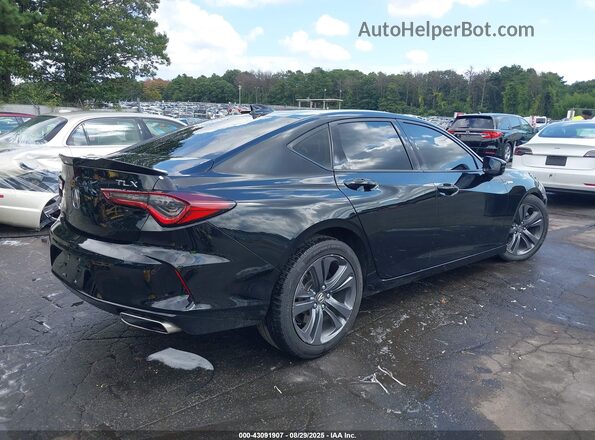 19UUB5F53MA016707 2021 ACURA TLX Black Հետևի աջ