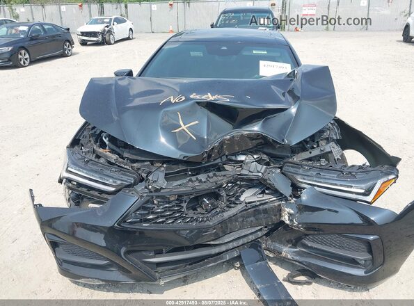 19UUB5F58MA004262 2021 ACURA TLX Black წინა პანელის ხედი