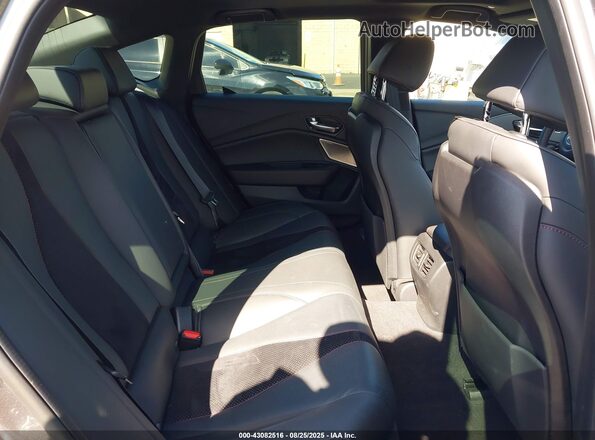 19UUB6F59NA001099 2022 ACURA TLX Gray Vista de la etiqueta del VIN