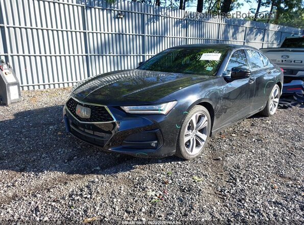 19UUB6F66MA010964 2021 ACURA TLX Black Przód lewy