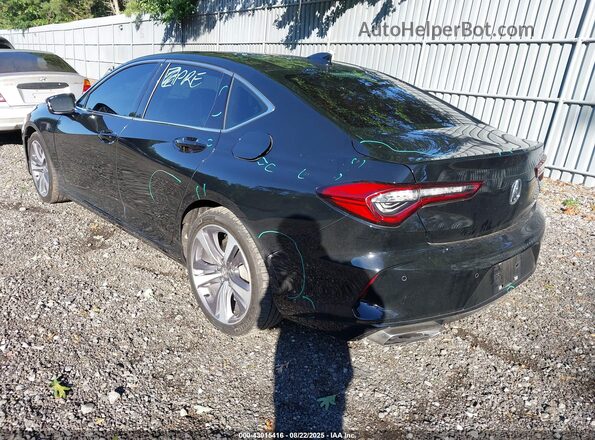 19UUB6F66MA010964 2021 ACURA TLX Black Tył lewy