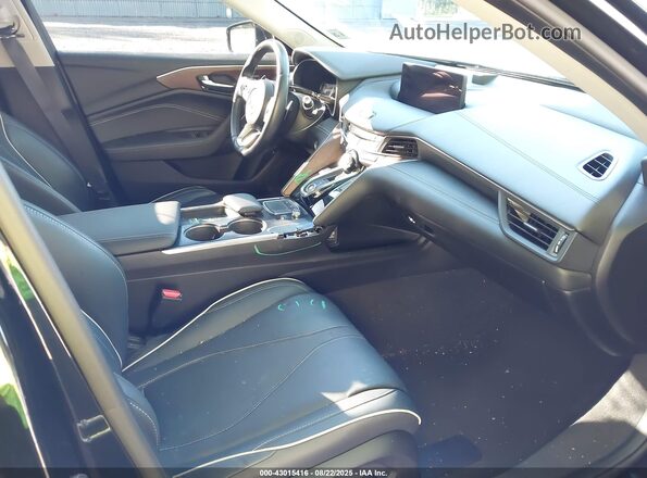 19UUB6F66MA010964 2021 ACURA TLX Black Widok wnętrza z przodu
