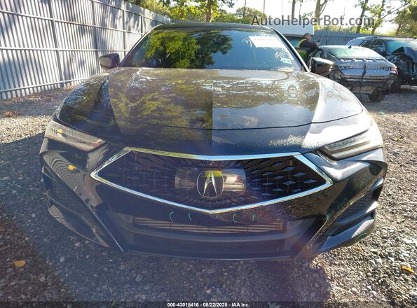 19UUB6F66MA010964 2021 ACURA TLX Black Widok zestawu wskaźników