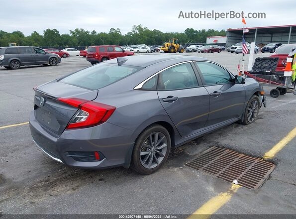 19XFC1F31ME007965 2021 HONDA CIVIC Gray Trasero derecho