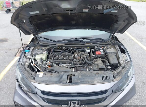 19XFC1F31ME007965 2021 HONDA CIVIC Gray Vista trasera