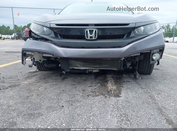 19XFC1F31ME007965 2021 HONDA CIVIC Gray Vista frontal