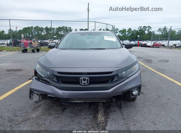 19XFC1F31ME007965 2021 HONDA CIVIC Gray Vista interior trasera