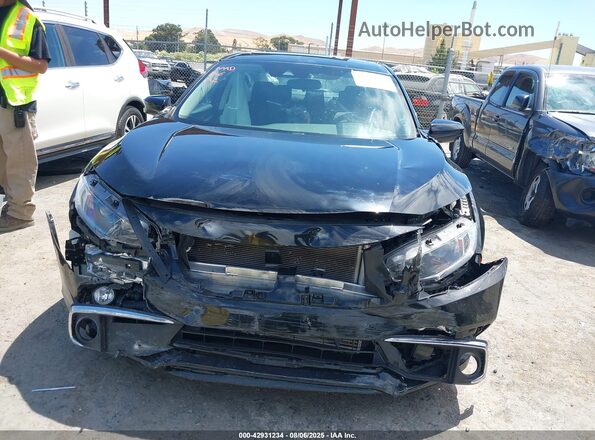 19XFC1F34LE200402 2020 HONDA CIVIC Черный Вид задней части салона