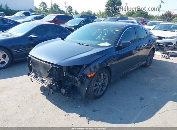 19XFC1F79ME013709 2021 HONDA CIVIC Blue Vista tres cuartos delantera izquierda